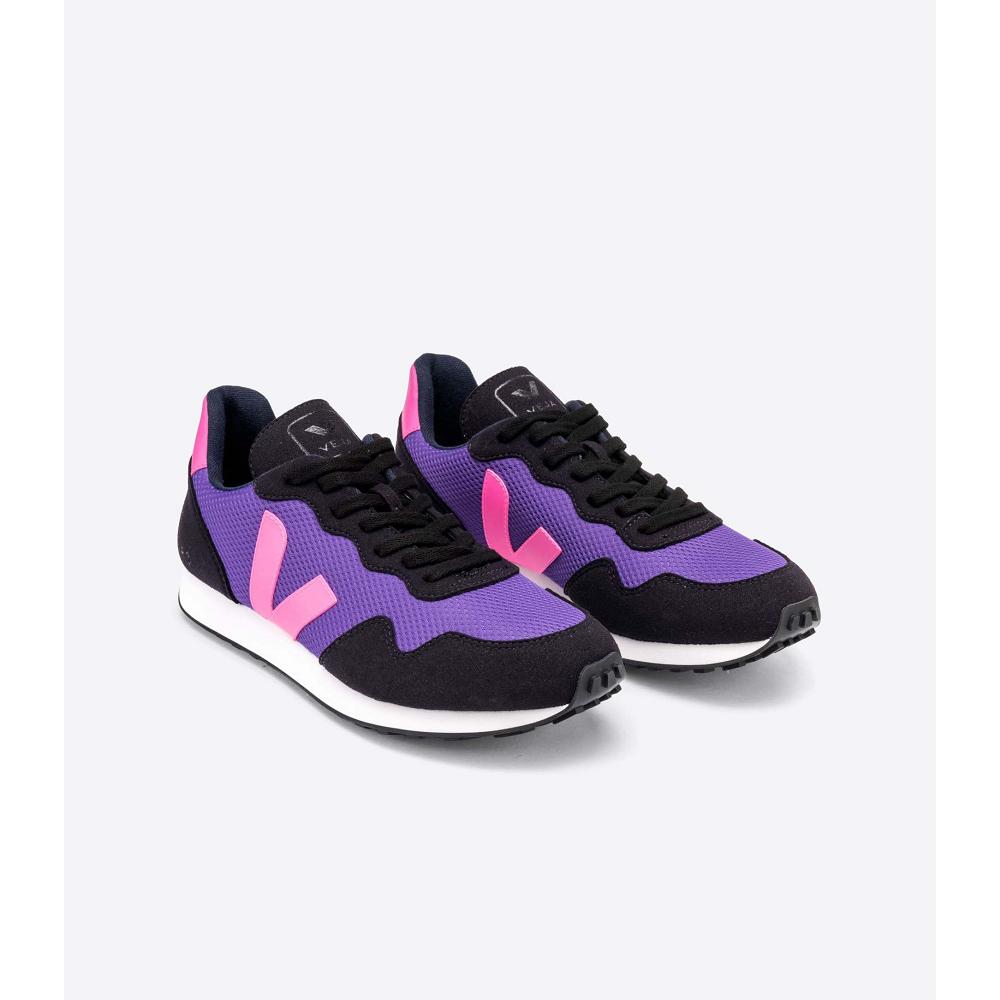 Veja SDU REC ALVEOMESH Loopschoenen Dames Purple/Black | BE 433CTV